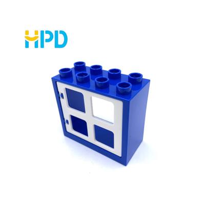 China Construction Toy Hot Selling Large City Compatible Street Accessories Chassis Window Toy Block Brick Children Kid Building Block for sale