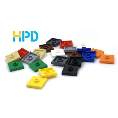 China Building Toy Compatible Technic moc building blocks pieces 2x2 small plate bricks with 1 stud for sale