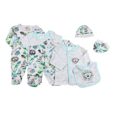 China 2021 Boys Girls Infant Romper Baby Gift Box Set Breathable Unisex Newborn Clothes for sale