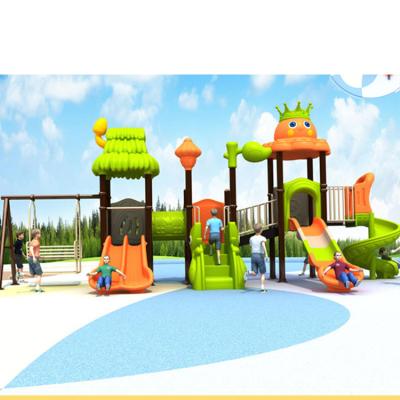 China Plastic Slide Park Commercial Play Equipment Outdoor Child Playground Equipment for sale