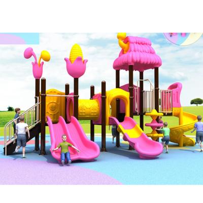 China 2021 Popular Plastic Kids Outdoor Plastic Wooden Guard Playground Equipment Outdoor for sale