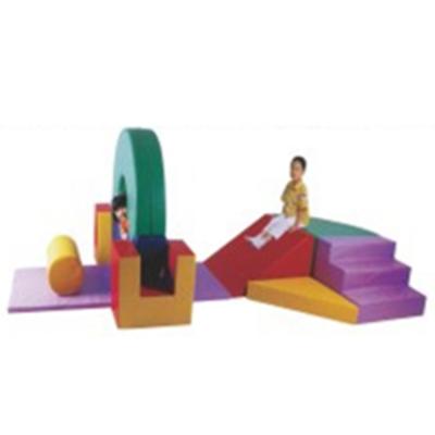 China Good Quality Playground Plastic Indoor Toddler Climb Soft Play Equipment Set for sale