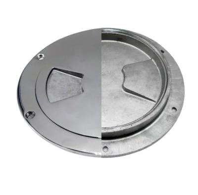 China Boat Hardware Fitting 316 Stainless Steel Marine Hardware Grade Boat Inspection Hatch Apron for sale