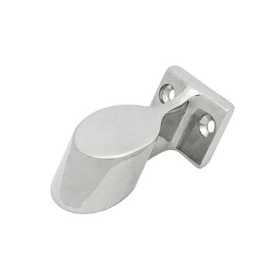 China Boat Hardware Fitting Marine Hardware 316 Stainless Steel 60 Degree Handrail Support Bracket Bracket for sale