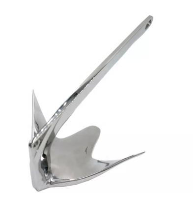 China Boat Hardware Fitting High Marine Hardware Mirror Polished 316 Stainless Steel Inox Bruce Anchor For Boat Yacht for sale