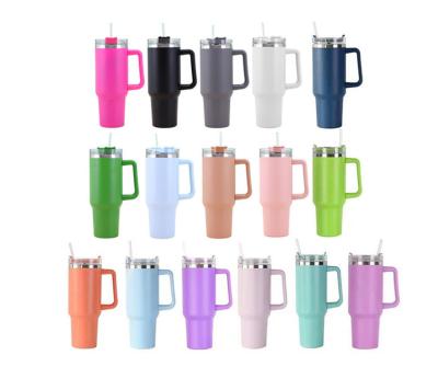 China Custom Logo Vacuum Insulated Sports Bottle 40oz 1200ml 304SS for sale