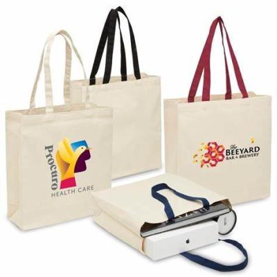 China OEM Small Canvas Tote Bag Shopping Sublimation Printing 6OZ 8OZ 10OZ for sale