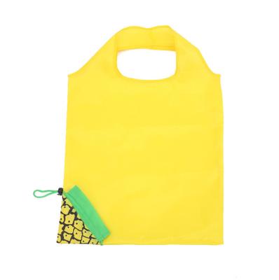 China Promotional Gift Collapsible Reusable Foldable Shopping Bag Tote With Logo Printing for sale