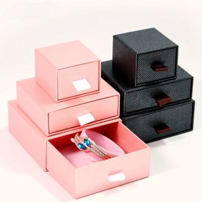 China Debossed Small Cardboard Drawer Boxes Giftbox For Jewelry Package for sale