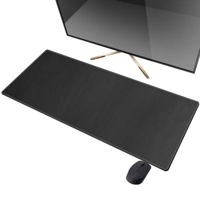 China Leather Desk Mat Pad Blotter Protector, Leatherette 90x40cm Extended Non-Slip Rectangular, 35.5