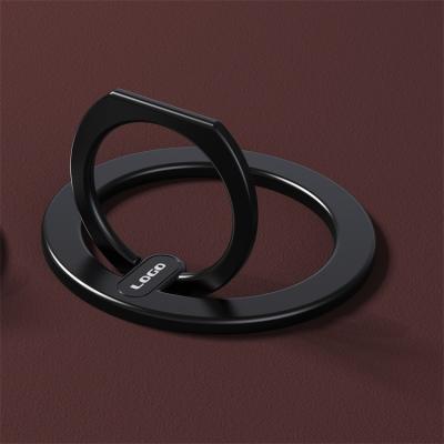 China Adjustable Magnetic Mobile Phone Finger Kickstand Grip Magsaf Ring Phone Holders for iphone 13 pro max for sale