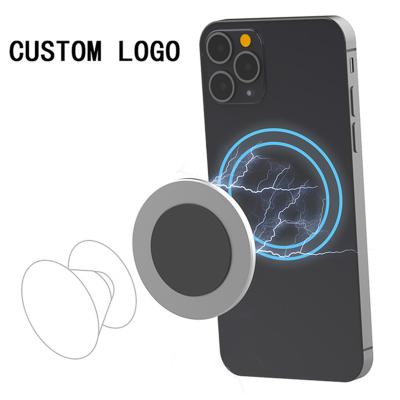 China Adjustable Recycled Magnetic Wall Stick Magnet Phone Holder Magsaf Sticker For Magsaf Phone 13 12 for sale