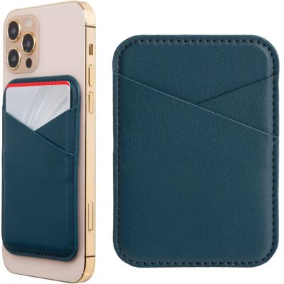 China Hot Selling Magnetic Wallet Function PU Leather Magsaf Wallet For Apple Phone Detachable Card Holder Stand Magsaf Wallet For iPhone 12 Pro/13 for sale