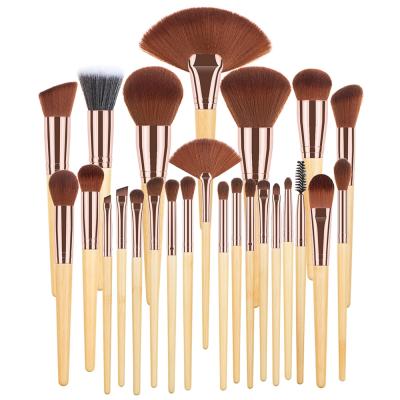 China Angular Blush 2021 Hot Selling ODM & OEM Makeup Goat Makeup Amazon Brushes Set Brush For Custom Made for sale