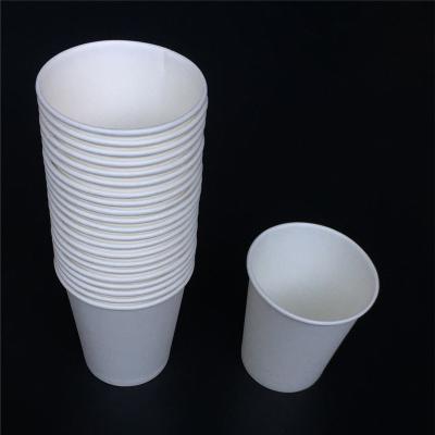 China Disposable Pregnant Cup Son White Paper Pure White Paper Cup 250ml for sale