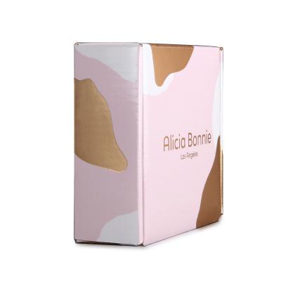 China New Eco-Friendly Luxury Food Cardboard Art Paper Cardboard Packaging Paper Gift Box For Clothing Garment Folding Boxes for sale