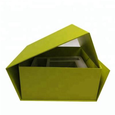 China Luxury Folding Magnetic Gift Box Handmade Custom Magnet Flat Pack Paper Box Eid Gift Box for sale