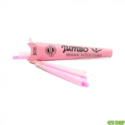 China Handmade Wholesale Smoking Pink Pre-Rolled Rolling Papers Cones Rolling Papers W/Tips 98mm Size for sale