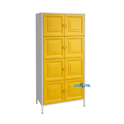 China Dismantled Modern High Gloss Storage Cupboard Unit Chest Colorful Sideboard Cabinet Closet for sale