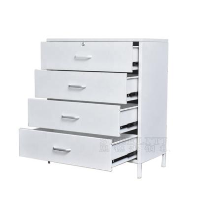 China Knocked Down Living Room Furniture Metal Drawer Cabinets Side Storage Units for sale