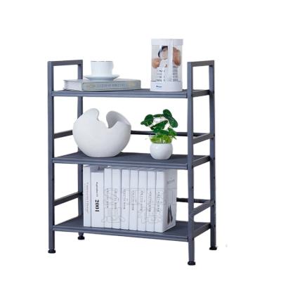 China Living Kitchen Bathroom Living Room 3 Layers Metal Storage Shelves With Wheels for sale