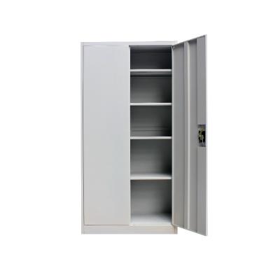 China Adjustable (Height) Most Popular Steel 2 Swing Door Office Furniture Filing Storage Cabinet for sale