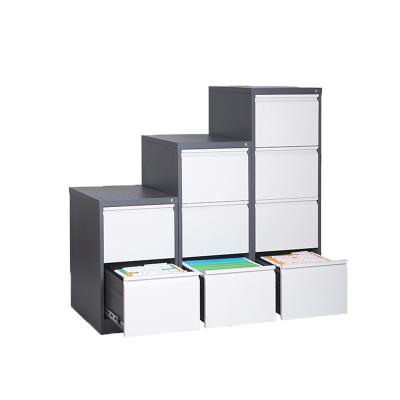 China Kd Adjustable Steel 0ffice Furniture 4 Drawer Vertical File Cabinet (Height) for sale