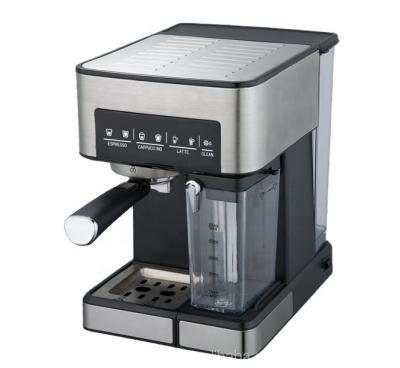 China Household 15 Bar Cappuccino and Espresso Coffee Maker Machine with Milk Frothing Function for sale