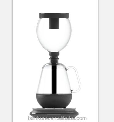 China Hot Sales Household Borosilicate Glass Siphon Coffee Maker Glass Coffee And Tea Make for sale