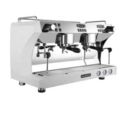 China Hotel 4200W Commercial Double Team Chef Espresso Coffee Machine for sale