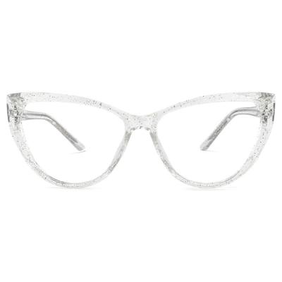 China Voogueme Trendy Tortoise Fashionable High End Branded Glasses TR90 Spring Clear Optical Eye Frames Wholesale for sale