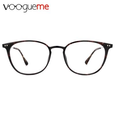 China Voogueme fashion women square eye reading glasses retractable wholesale blue light PC reading glasses glasses tr90 anti for sale