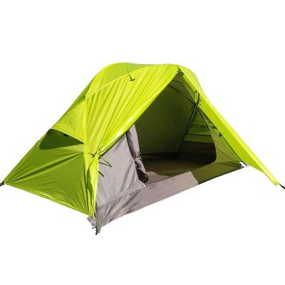 China Straight tie type ultra light single tent for sale