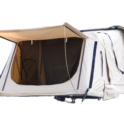 China Cheap High Quality Waterproof Hard Shell Car Roof Top Price Straight Tying Type Tent For Camping for sale