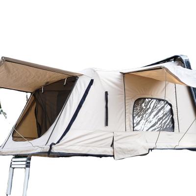 China Straight Bracing Type 1 - 2 Person Hard Top Box Roof Top Car Roof Tent For Camping for sale