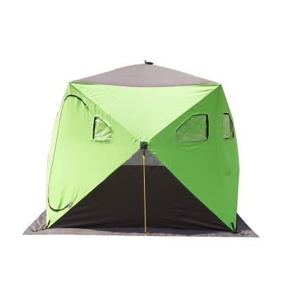 China Extended Type 3-4 Person Portable Waterproof Winter Ice Dive Carp Fishing Tent Shelter for sale