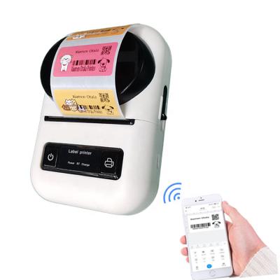 China 58mm sticker POS M110 impresora portatil 80mm tech center portable thermal mobile wireless hand parking mini label printer for sale