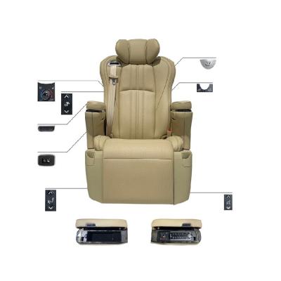 China Sofa Bed Seating China Supplier Luxury VIP Seat With Touch Screen Control For Vito Vclass Alphard Vellfire for sale