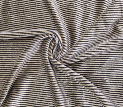 China W9006 Polyester Soft Touch Cationic Soft Touch W9006 Medium Two Tone Stripe Velvet Plain Dyed Fabric For Garment for sale