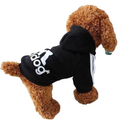 China Viable Dog Clothes For Large Small Dogs Puppy Apparel French Bulldog Dog Hoodie Vest Winter Clothes For Pug Pet Accessories for sale