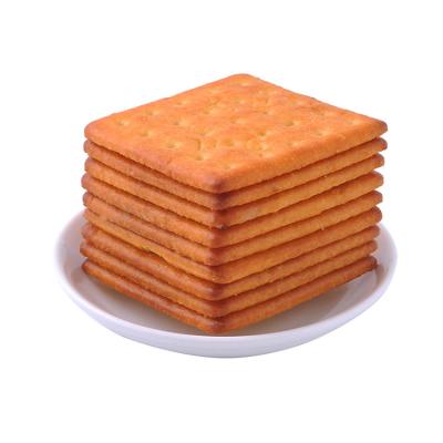 China Normal Wholesale Square Soda Cracker Crispy Cookie for sale