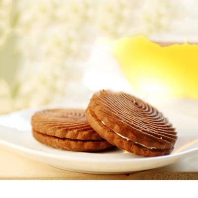 China Natural Wholesale Delicious Creamy Chocolate Cookies for sale