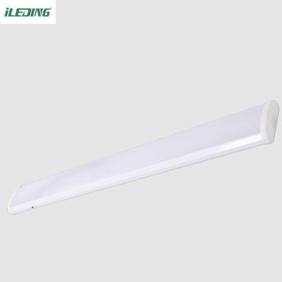 China IP65 40W 46W 347V ETL DLC Office Led Wraparound Lighting Fixture Low-Profile 140Lm/W for sale