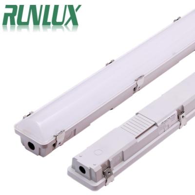 China IP66 IK10 LED Vapor Tight Light 2ft/4ft/5ft/8ft Industrial LED Tri Proof Light for Warehouse for sale