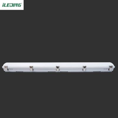 China AC 110V Parking LED Tube Vapor Tight Luminaire 4FT IP66 LED Waterproof lighting Tri-proof Light for sale