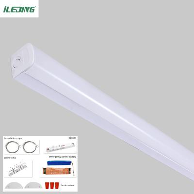 China Sensor Control 2FT 4FT 8FT Led Linear Batten Light 35w 46w 65w Shop Light Fixture 120-347V for sale