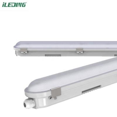 China Garage Warehouse 5FT IP66 LED Tri Proof Fixture Vapor Tight Dimmable Light 55W AC 110V ±10% for sale