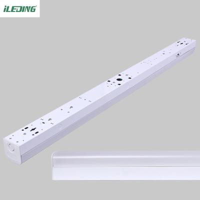 China Indoor LED Batten Light Fixture For Office Passage Supermarket 46w 65w 50000 Hours Lifespan for sale