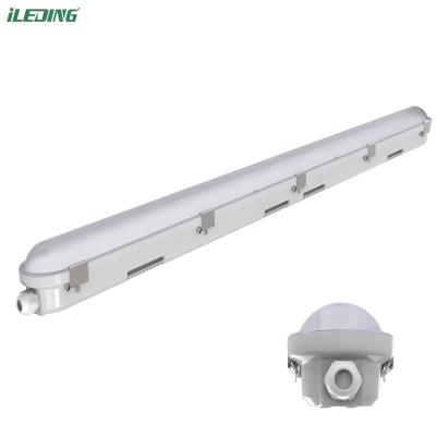 China Surface Mount Tri-proof Light 5FT 24W Industrial LED Vapor Tight Fixture with CRI Ra 80 for sale