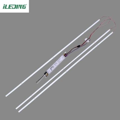 China PC Material 46W 1-10v Dimming LED Magnetic Light Linear Retrofit Kits For Troffer for sale